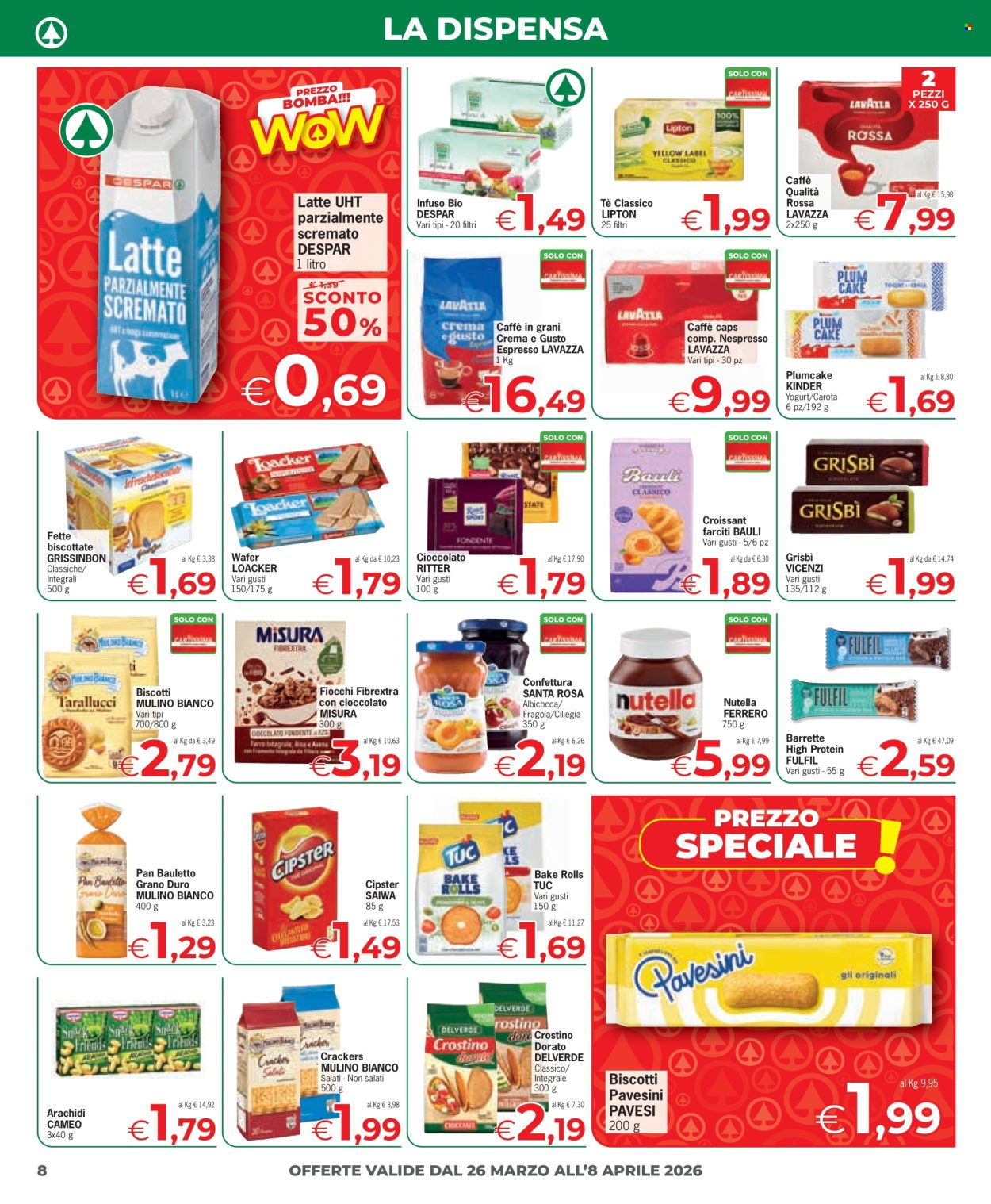 Volantino Despar - 26/3/2026 - 8/4/2026. Pagina 8