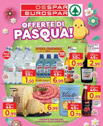 Volantino Eurospar - 26/3/2026 - 8/4/2026.