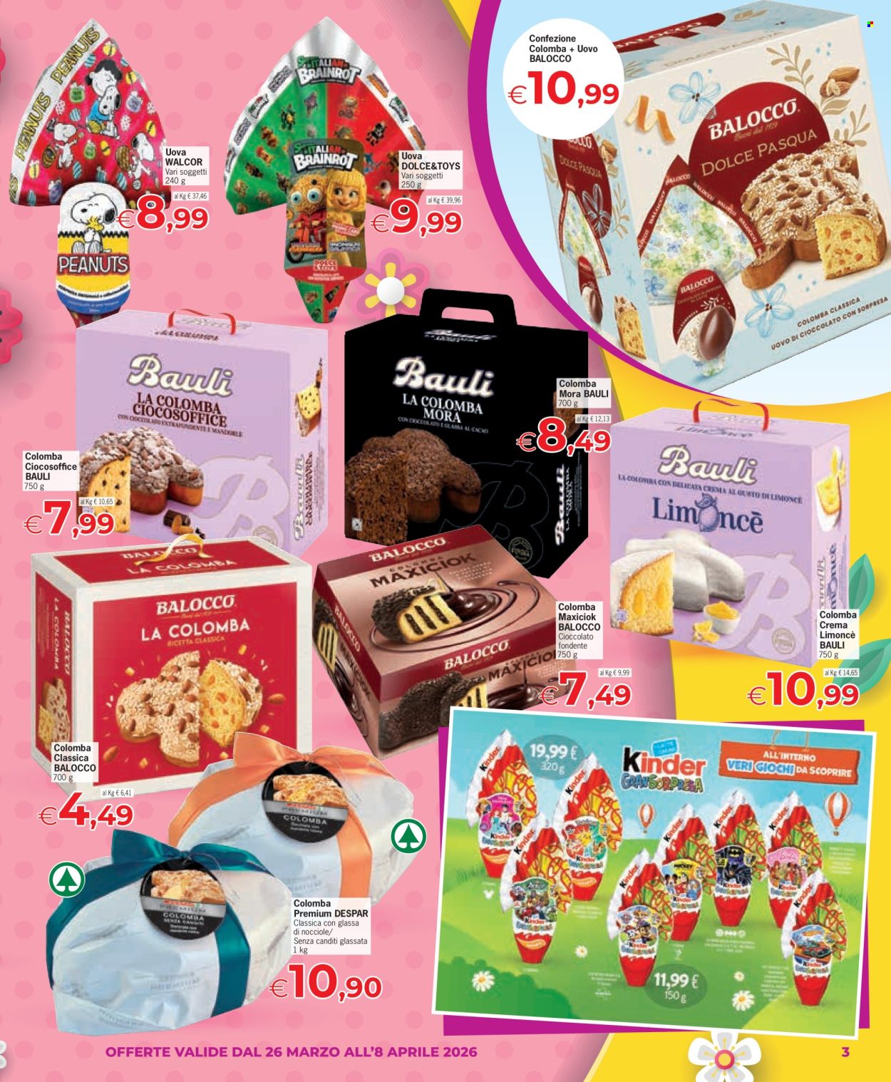 Volantino Eurospar - 26/3/2026 - 8/4/2026. Pagina 3
