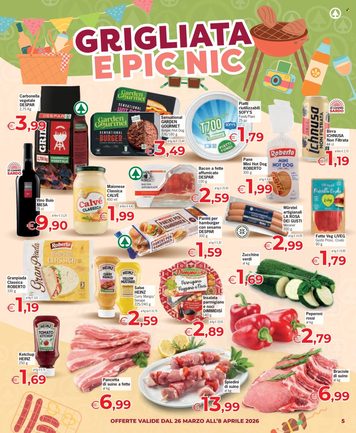 Volantino Eurospar - 26/3/2026 - 8/4/2026. Pagina 5