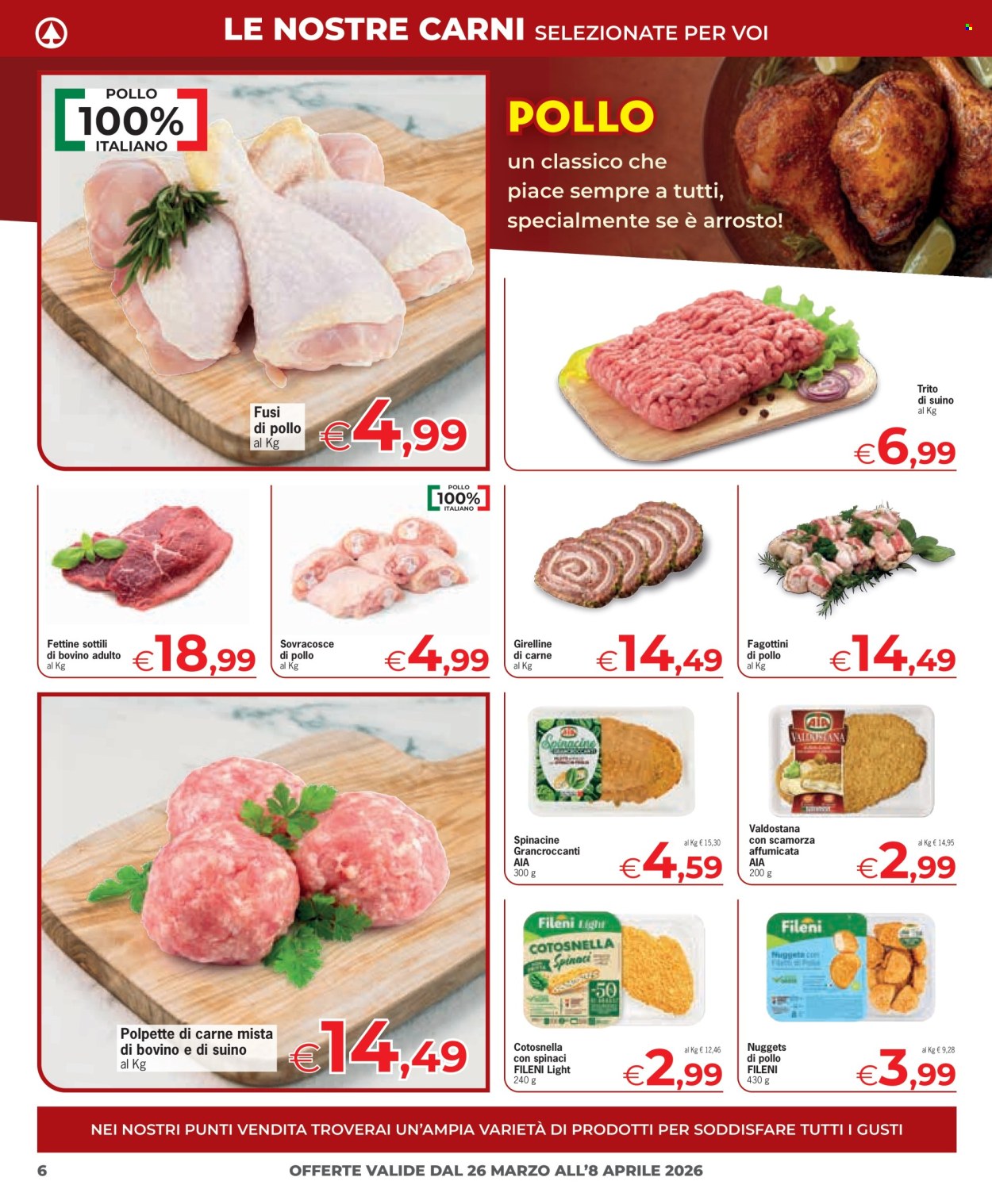 Volantino Eurospar - 26/3/2026 - 8/4/2026. Pagina 6