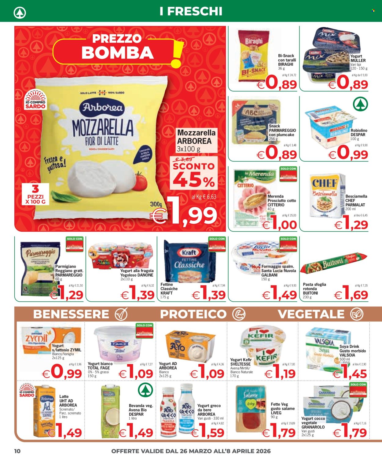 Volantino Eurospar - 26/3/2026 - 8/4/2026. Pagina 10