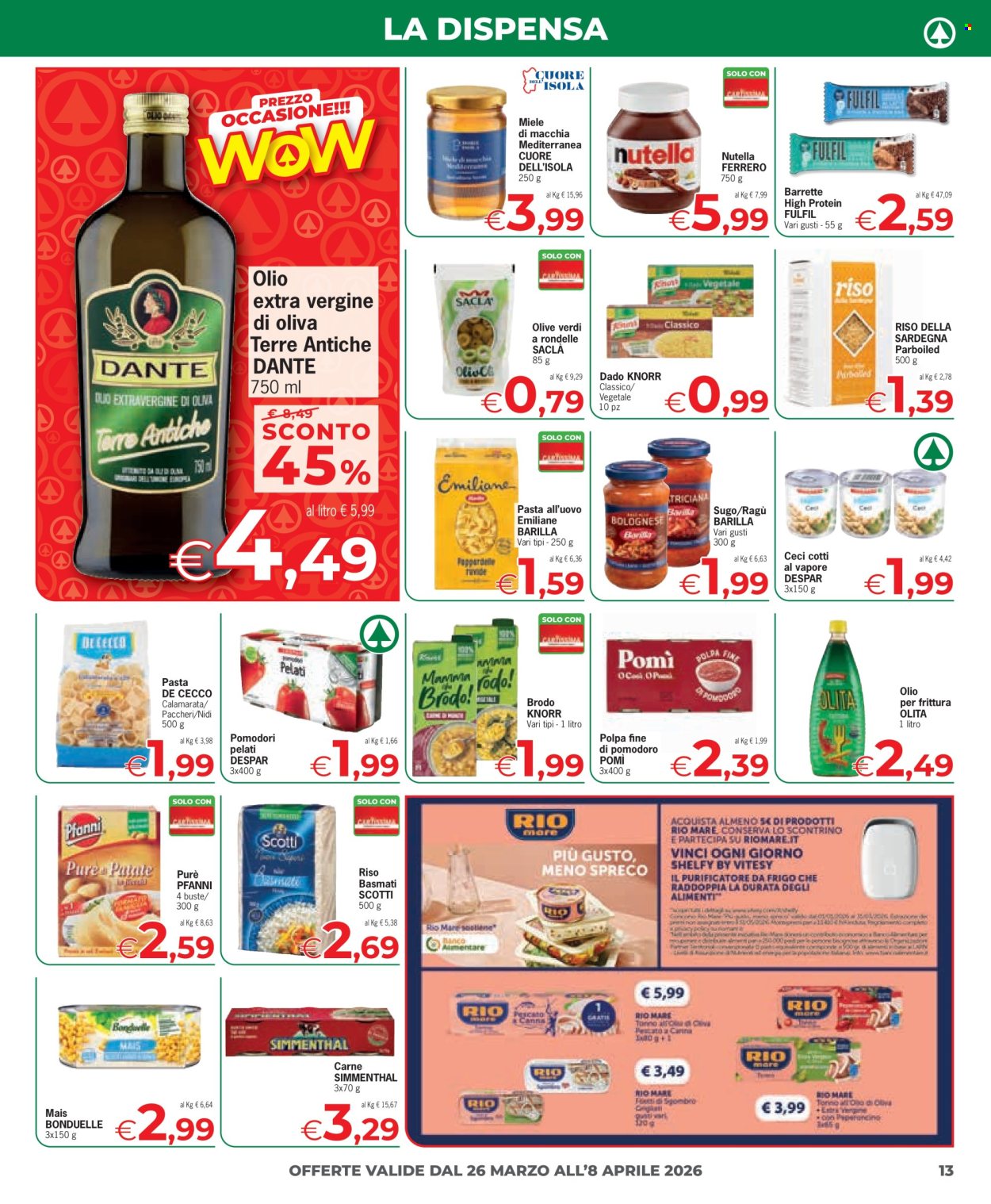 Volantino Eurospar - 26/3/2026 - 8/4/2026. Pagina 13