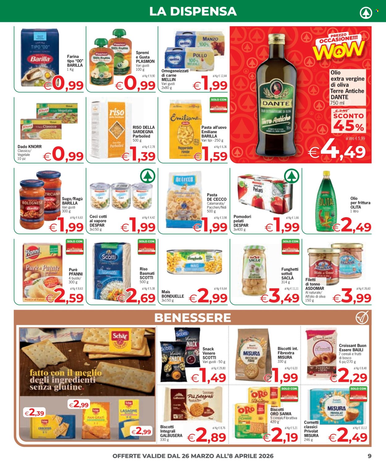 Volantino Eurospar - 26/3/2026 - 8/4/2026. Pagina 9