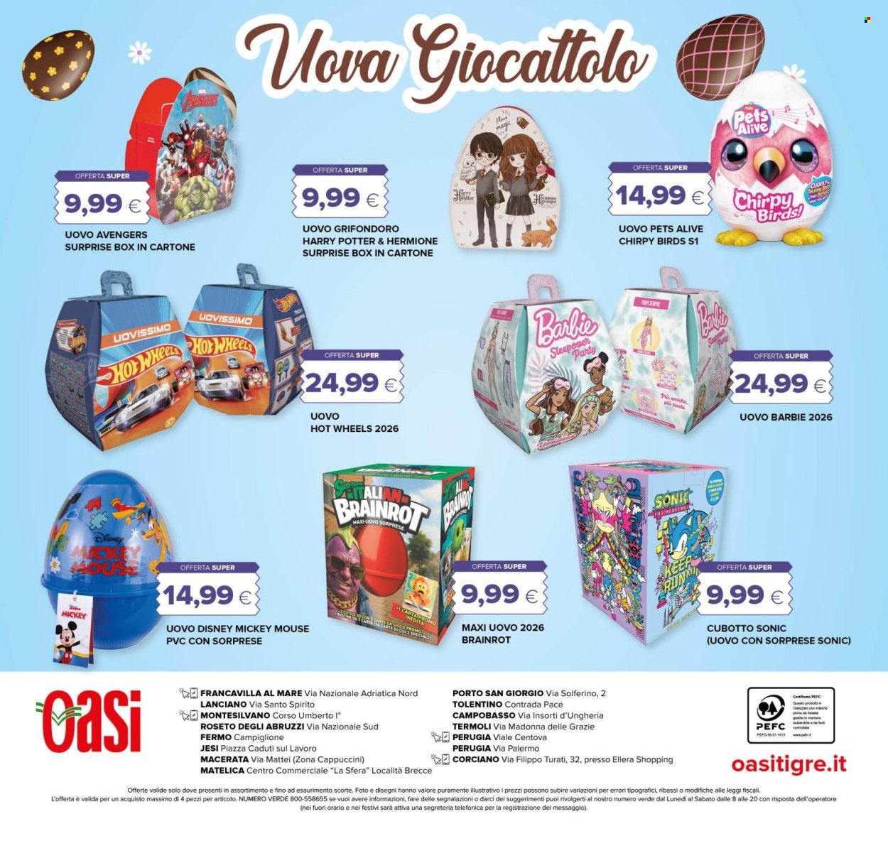 Volantino Oasi - 26/3/2026 - 6/4/2026. Pagina 32