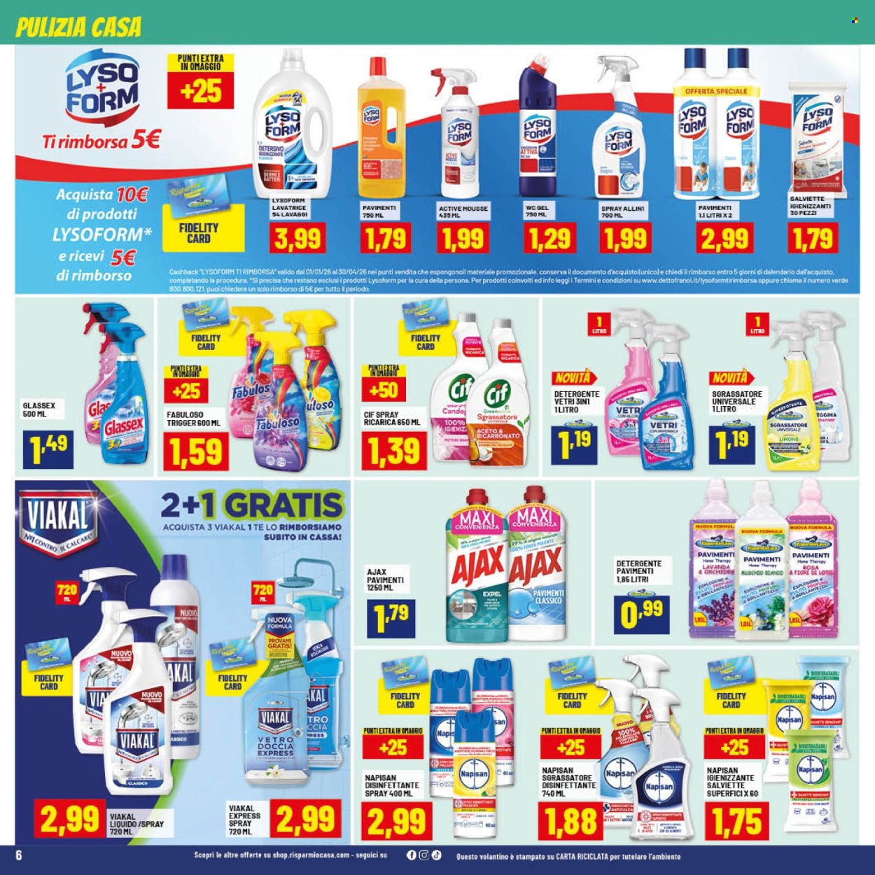 Volantino Risparmio Casa - 26/3/2026 - 11/4/2026. Pagina 6