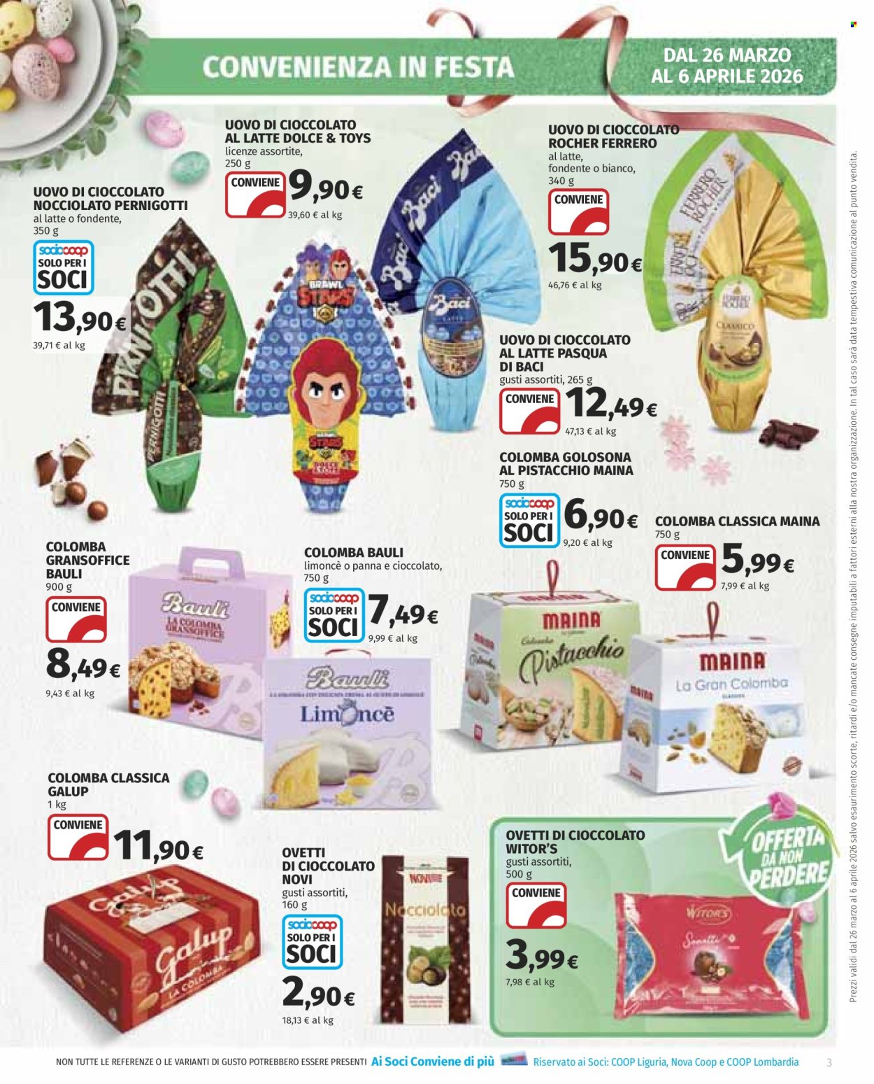 Volantino Coop - 26/3/2026 - 6/4/2026. Pagina 3
