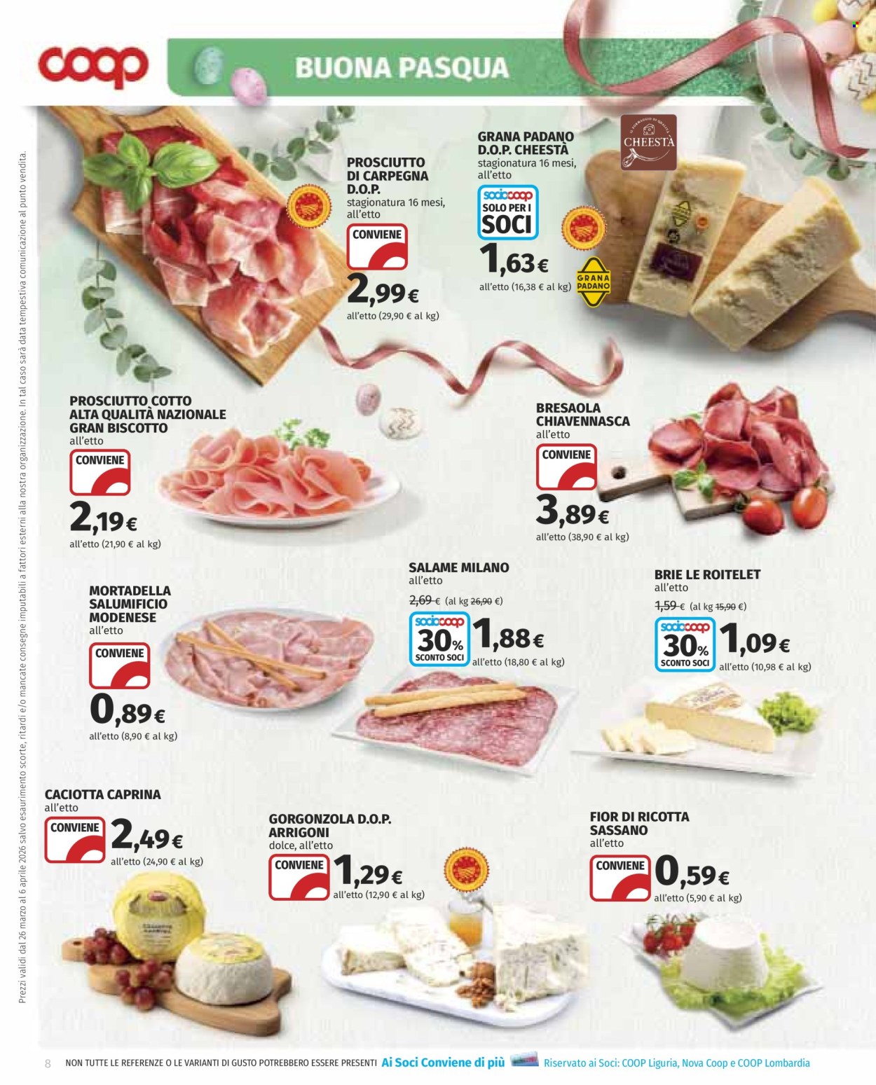 Volantino Coop - 26/3/2026 - 6/4/2026. Pagina 8