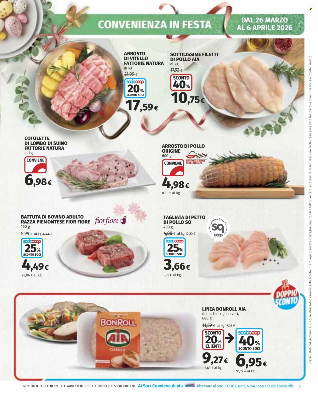 Volantino Coop - 26/3/2026 - 6/4/2026. Pagina 9
