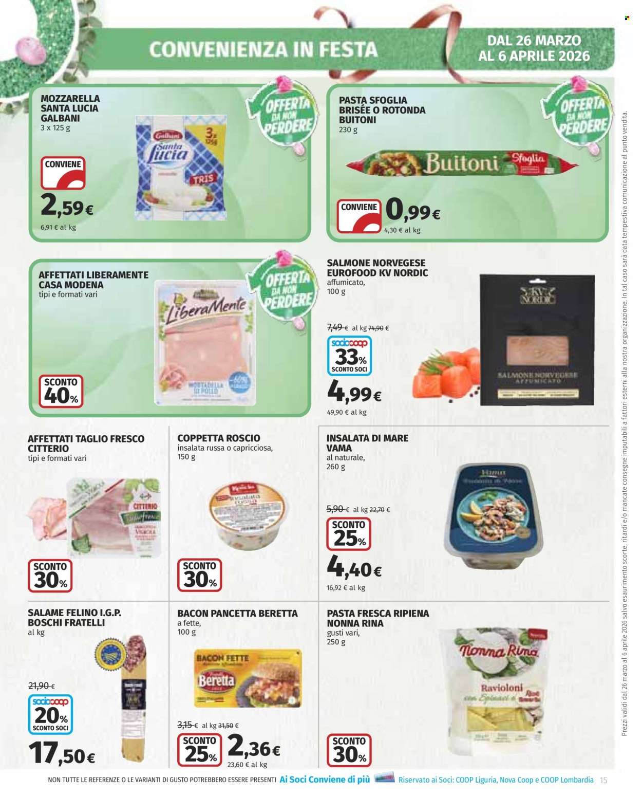 Volantino Coop - 26/3/2026 - 6/4/2026. Pagina 15