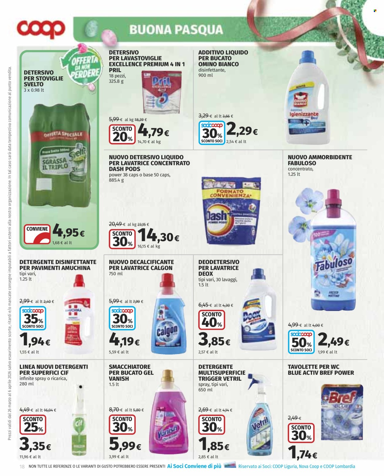 Volantino Coop - 26/3/2026 - 6/4/2026. Pagina 18