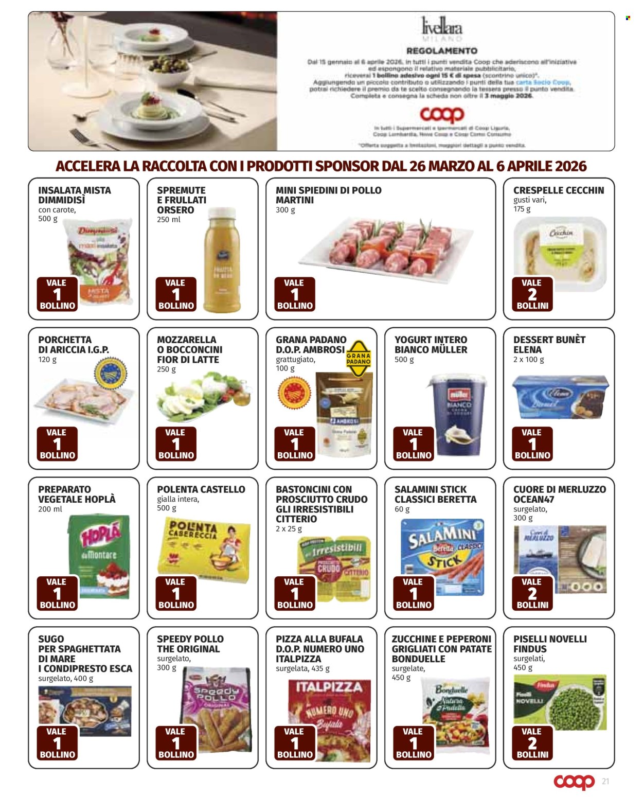 Volantino Coop - 26/3/2026 - 6/4/2026. Pagina 21