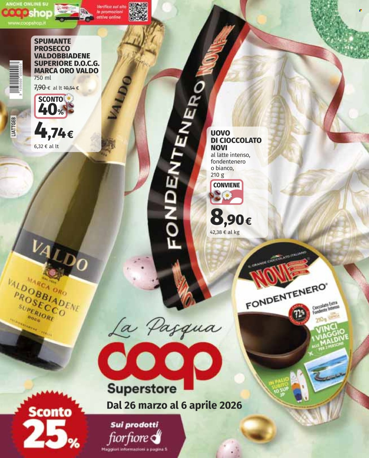 Volantino Coop - 26/3/2026 - 6/4/2026. Pagina 1