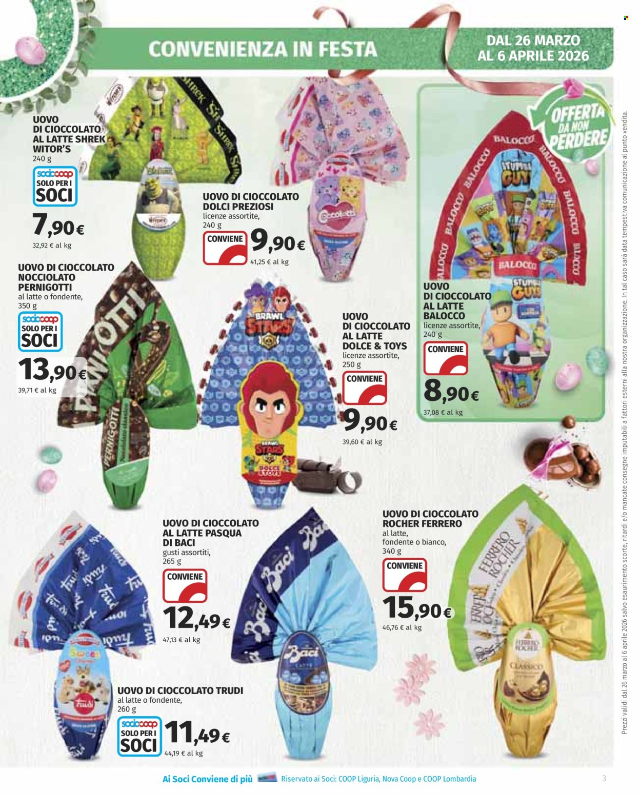 Volantino Coop - 26/3/2026 - 6/4/2026. Pagina 3