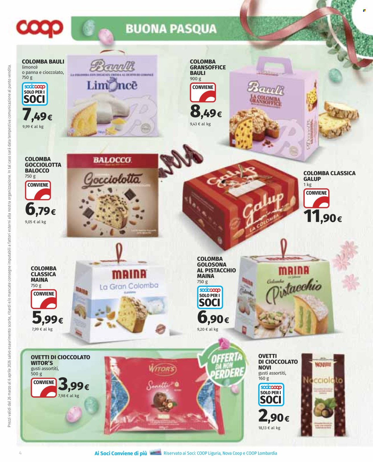 Volantino Coop - 26/3/2026 - 6/4/2026. Pagina 4