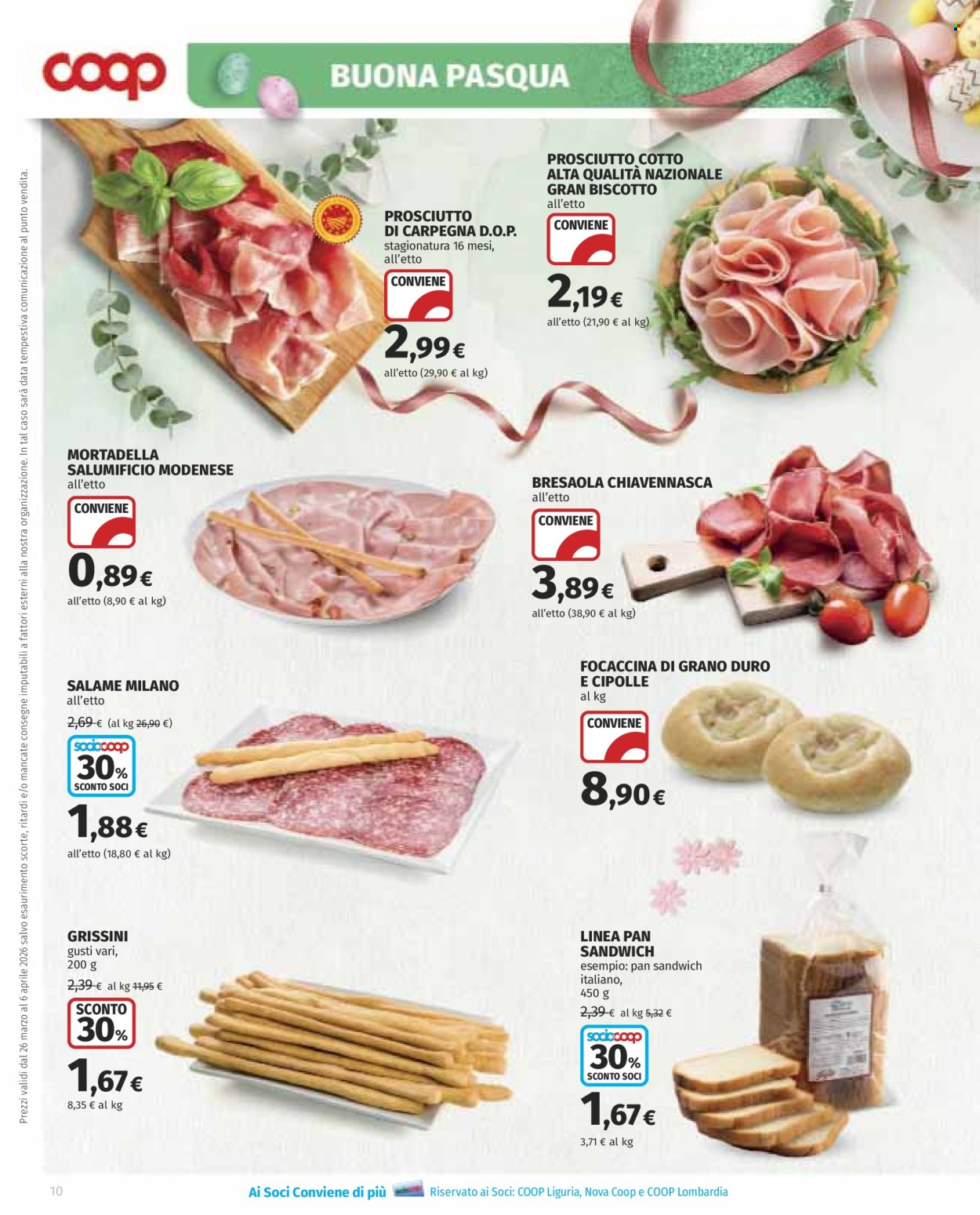 Volantino Coop - 26/3/2026 - 6/4/2026. Pagina 10