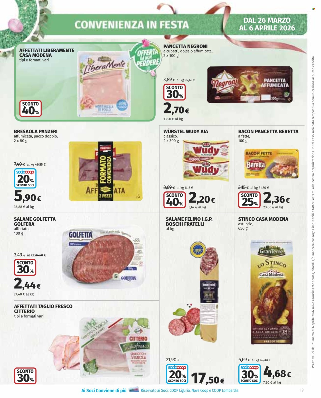 Volantino Coop - 26/3/2026 - 6/4/2026. Pagina 19