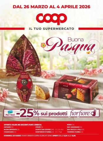 Volantino Coop - 26/3/2026 - 4/4/2026.