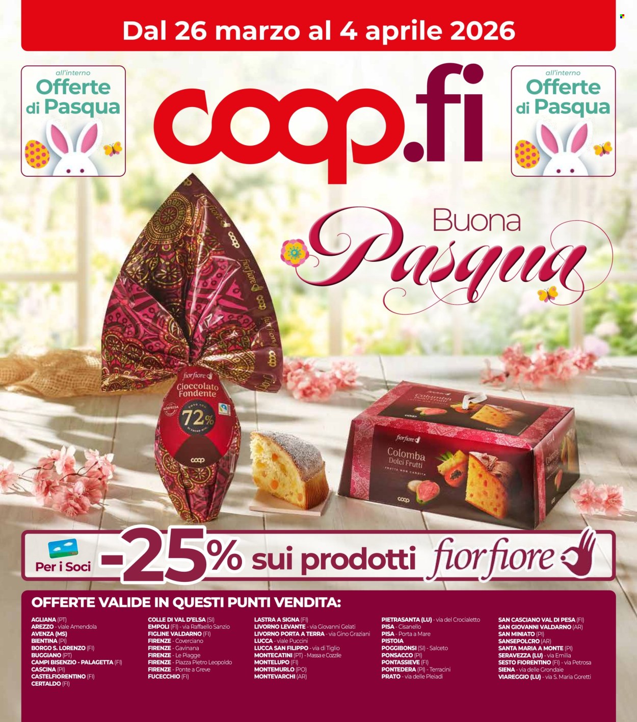 Volantino Coop - 26/3/2026 - 4/4/2026. Pagina 1
