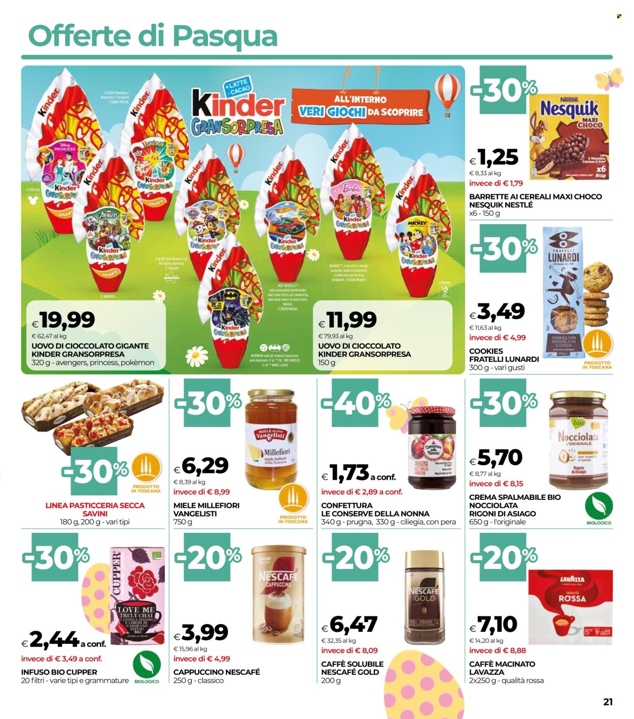 Volantino Coop - 26/3/2026 - 4/4/2026. Pagina 21