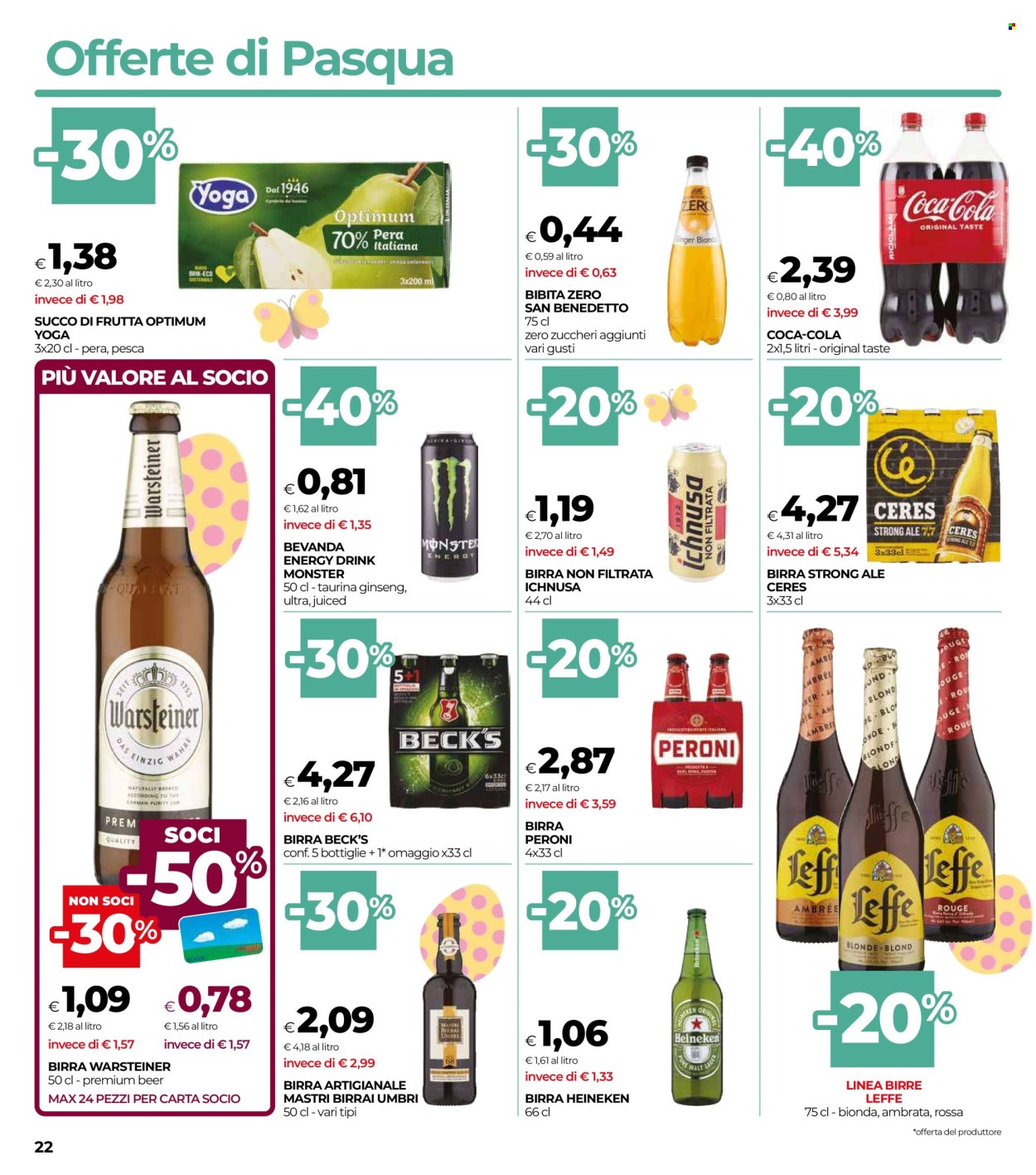 Volantino Coop - 26/3/2026 - 4/4/2026. Pagina 22