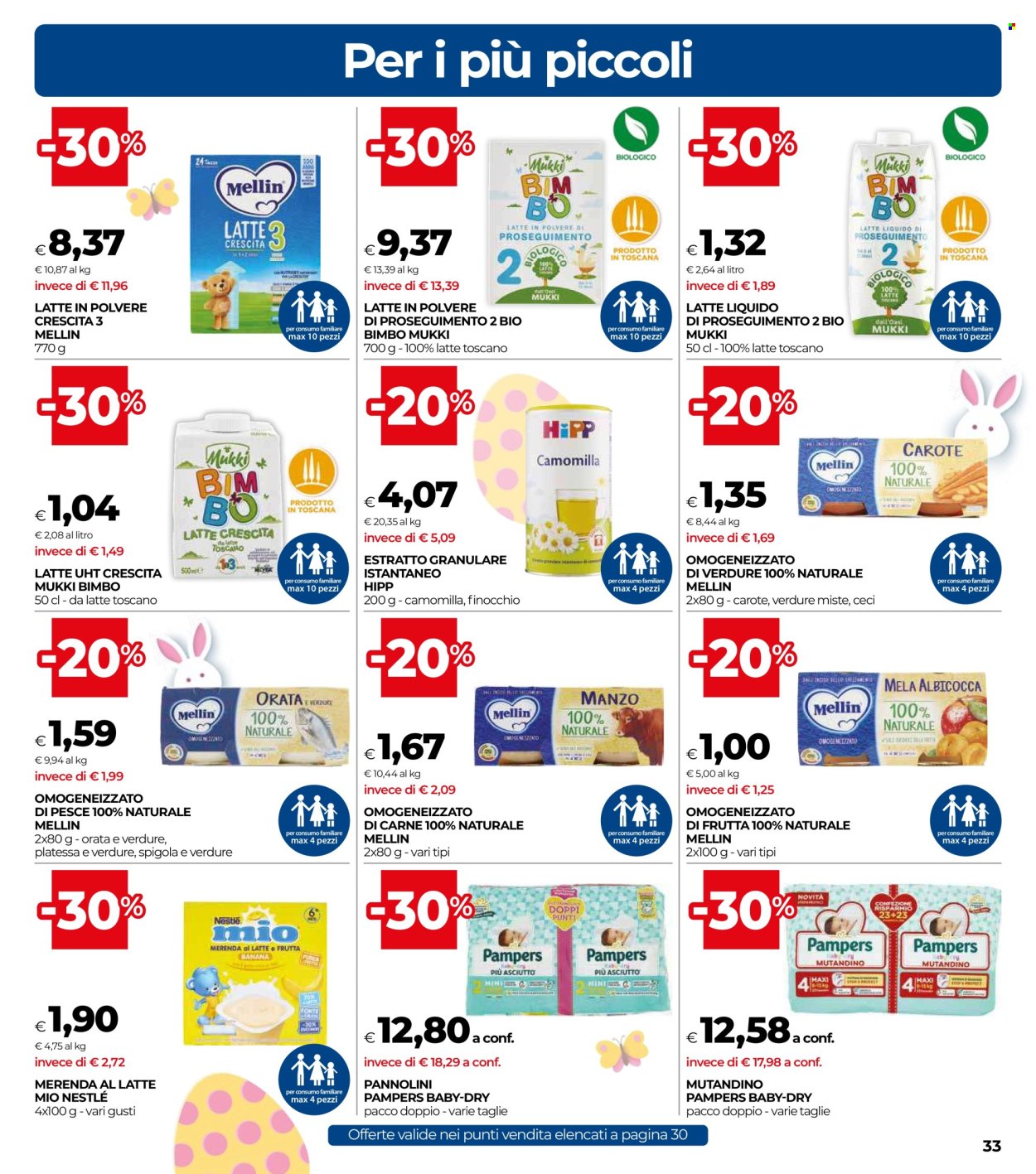 Volantino Coop - 26/3/2026 - 4/4/2026. Pagina 33