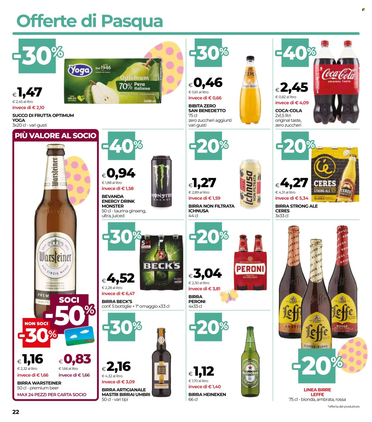 Volantino Coop - 26/3/2026 - 4/4/2026. Pagina 22