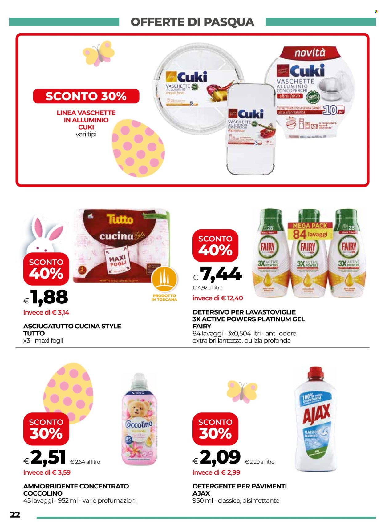 Volantino Coop - 26/3/2026 - 4/4/2026. Pagina 22