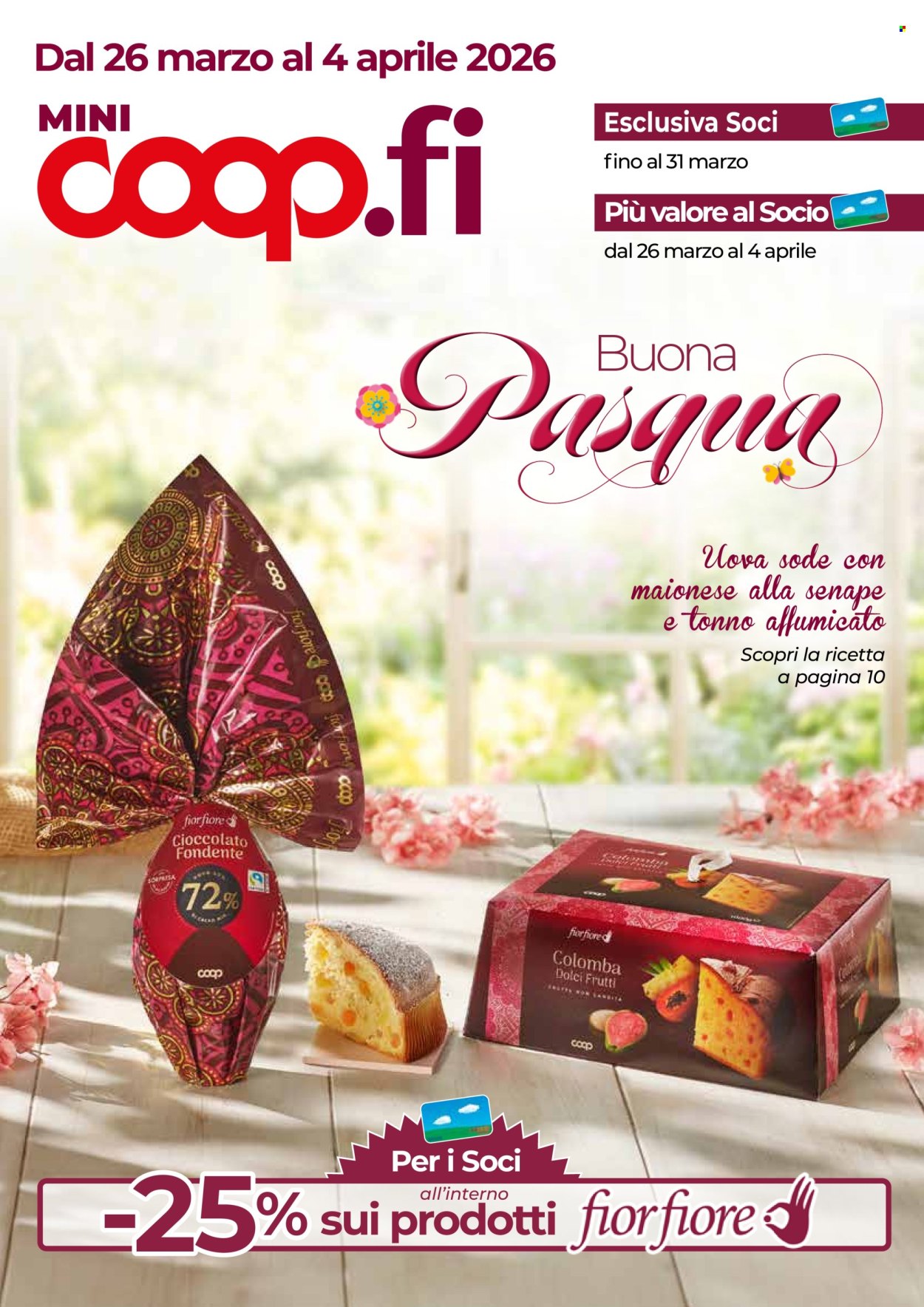 Volantino Coop - 26/3/2026 - 4/4/2026. Pagina 1