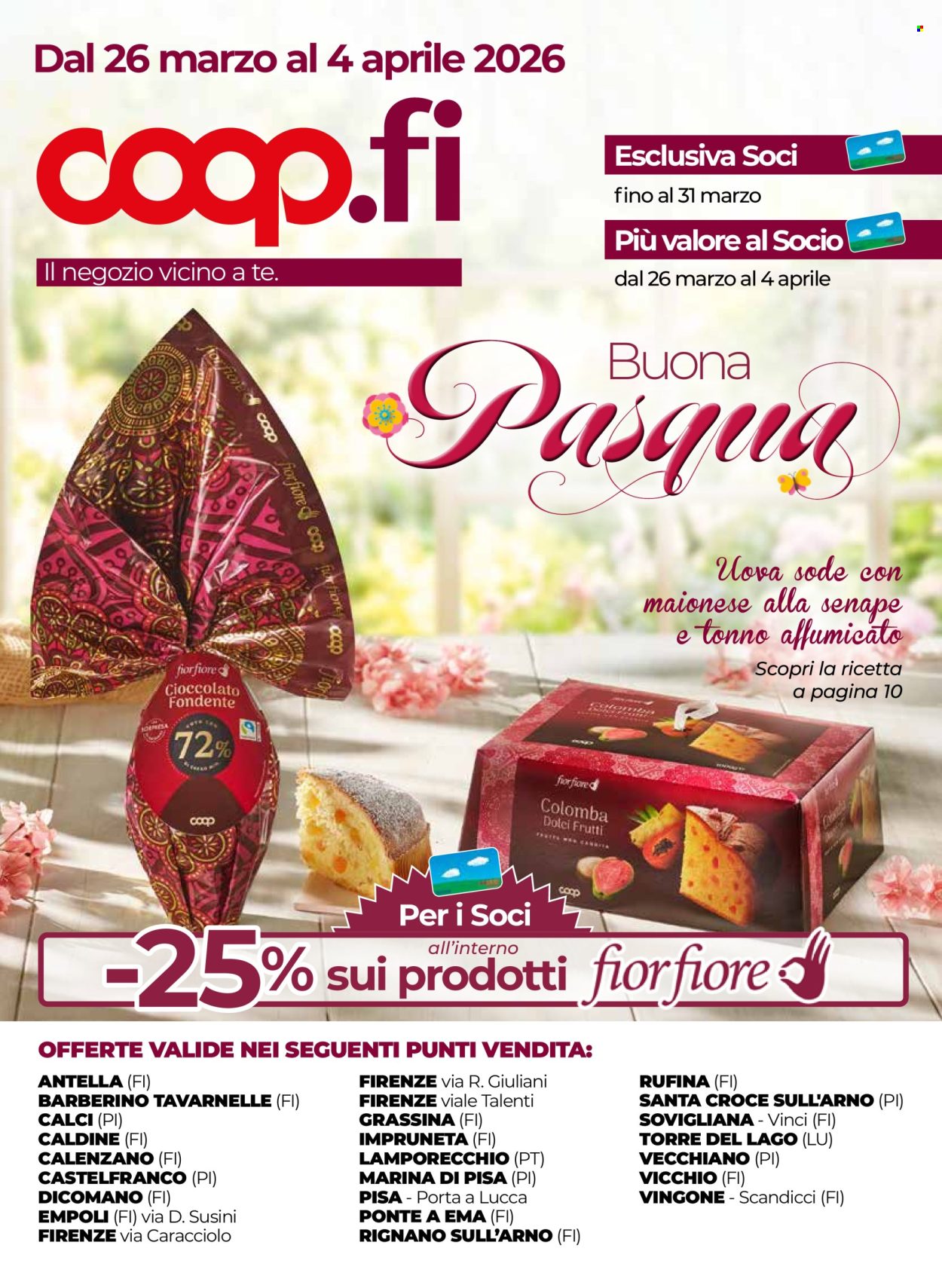 Volantino Coop - 26/3/2026 - 4/4/2026. Pagina 1