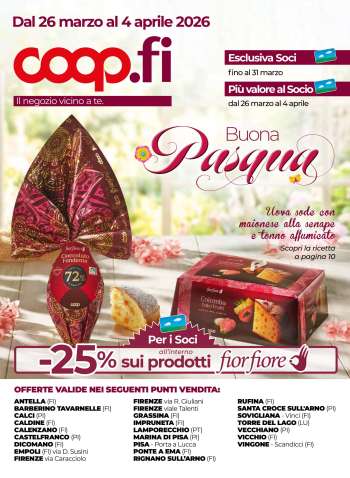Volantino Coop - 26/3/2026 - 4/4/2026.
