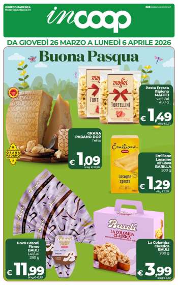 Volantino Coop - 26/3/2026 - 6/4/2026.