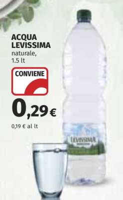 ACQUA LEVISSIMA