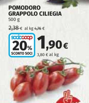 Pomodoro Grappolo Ciliegia