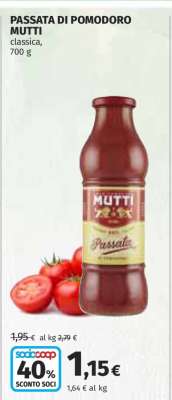 PASSATA DI POMODORO MUTTI