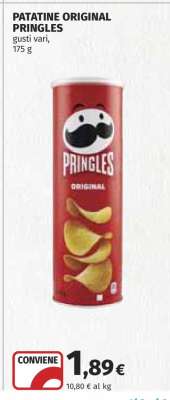 PATATINE ORIGINAL PRINGLES