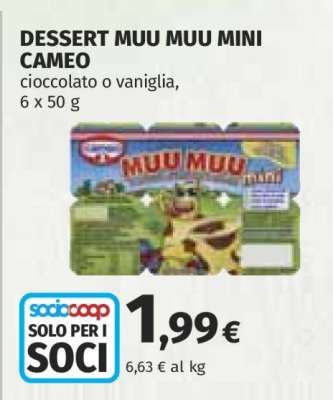 DESSERT MUU MUU MINI CAMEO