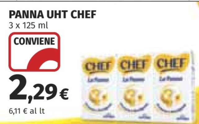 PANNA UHT CHEF