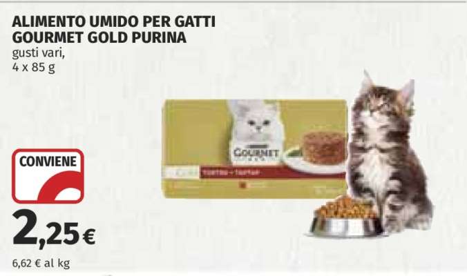 Alimento umido per gatti Gourmet Gold Purina