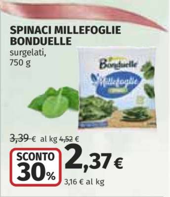 Spinaci Millefoglie Bonduelle