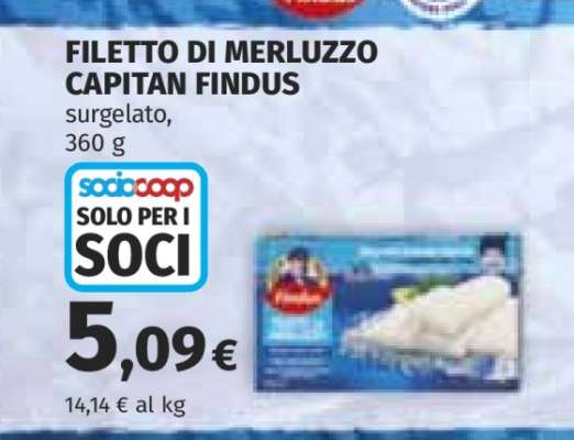 Filetto di Merluzzo Capitan Findus