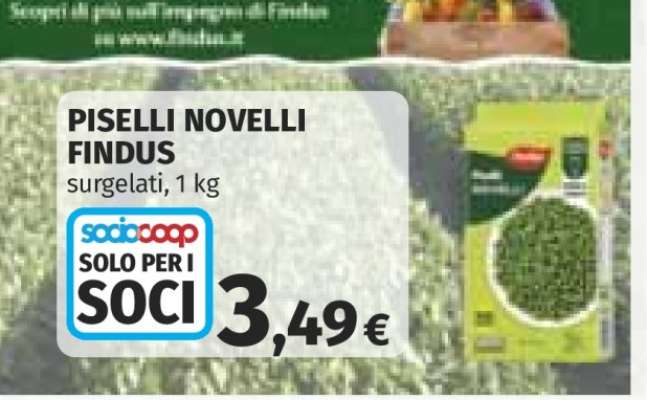 Piselli Novelli Findus