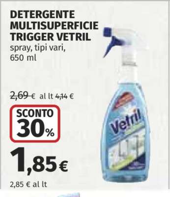 DETERGENTE MULTISUPERFICIE TRIGGER VETRIL