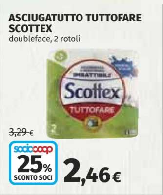 ASCIUGATUTTO TUTTOFARE SCOTTEX