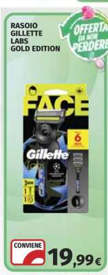 RASOIO GILLETTE LABS GOLD EDITION