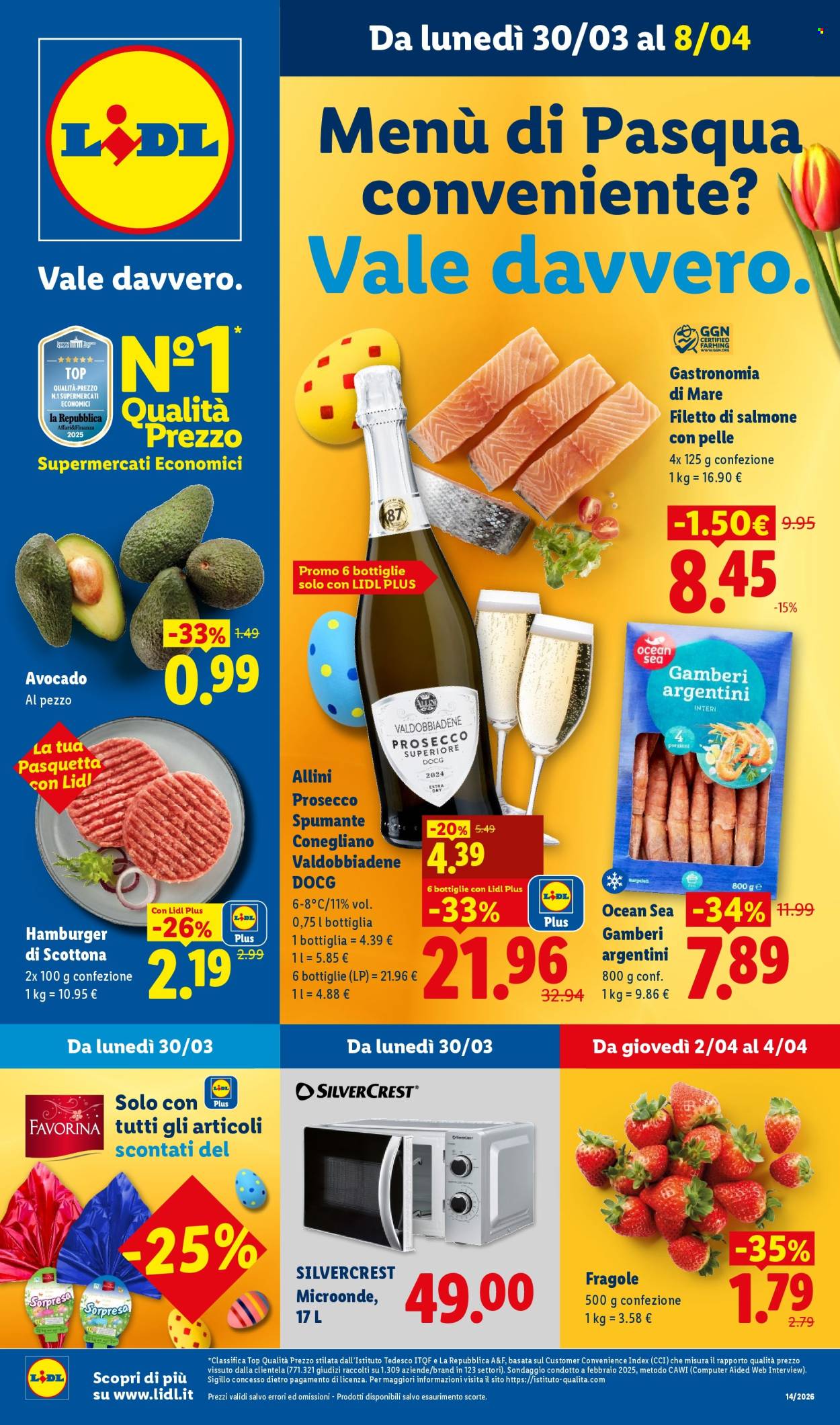Volantino Lidl - 30/3/2026 - 8/4/2026. Pagina 1