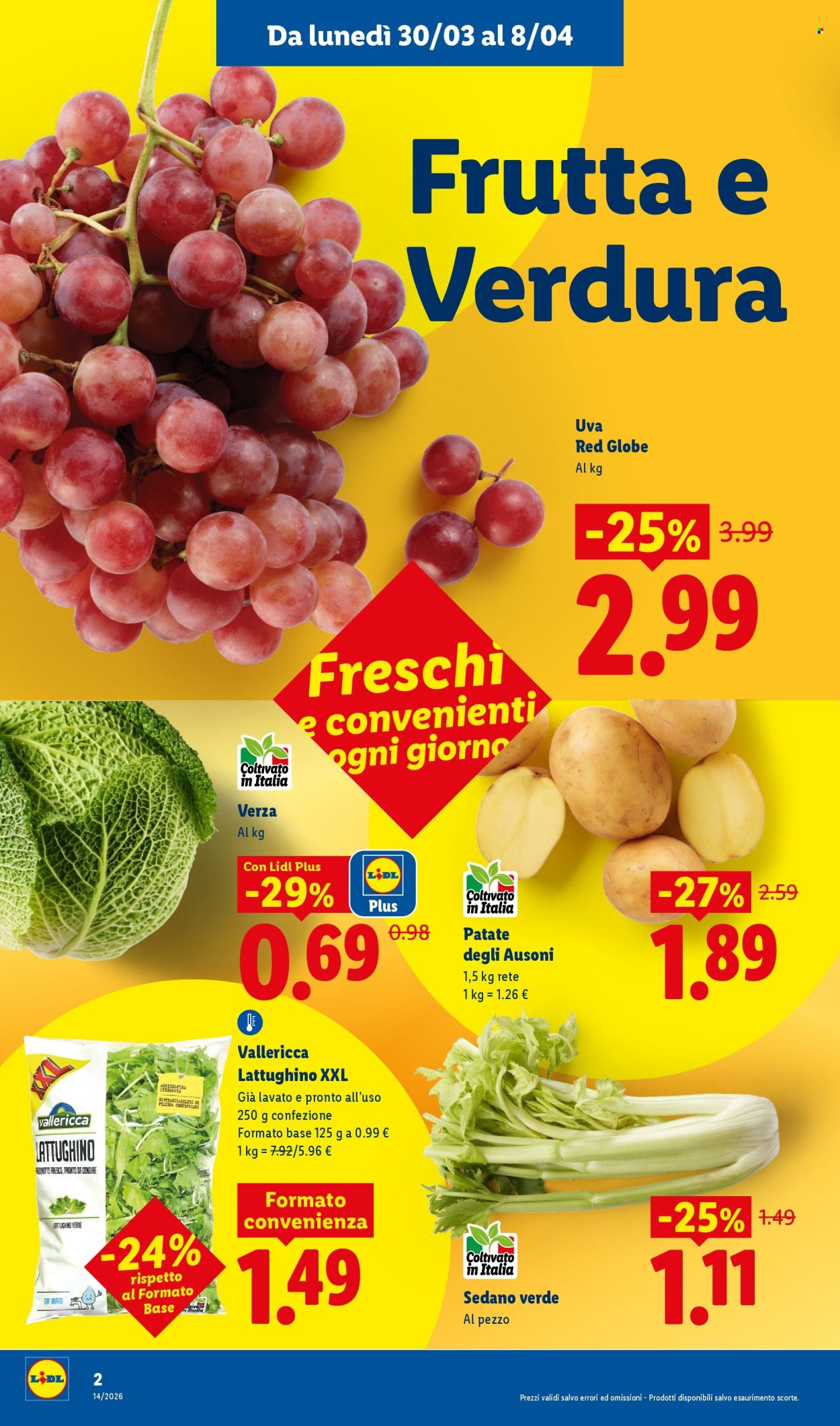 Volantino Lidl - 30/3/2026 - 8/4/2026. Pagina 2