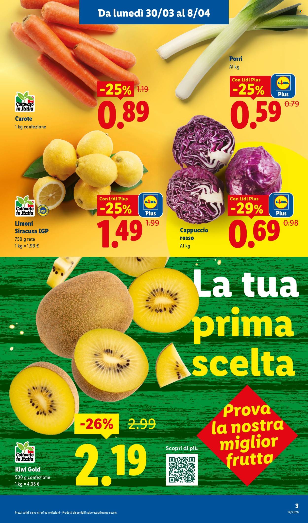Volantino Lidl - 30/3/2026 - 8/4/2026. Pagina 3