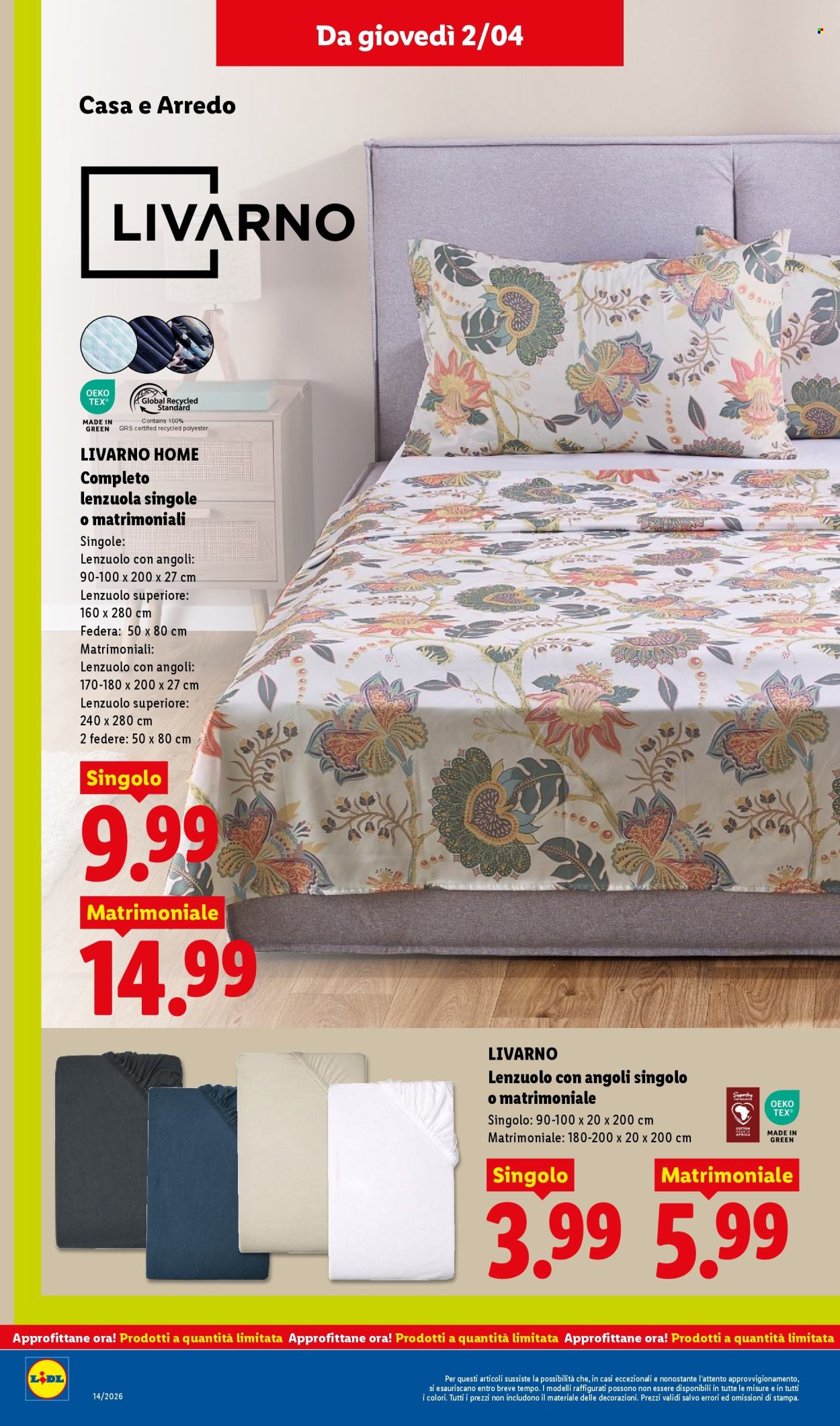 Volantino Lidl - 30/3/2026 - 8/4/2026. Pagina 46