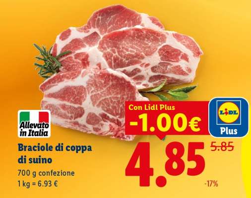 Braciole Di Coppa Di Suino